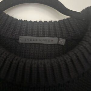 Jenni Kayne Fisherman Black Sweater